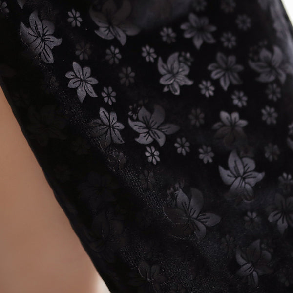 黒色 サイド編み上げ チャイナドレス セクシーランジェリー