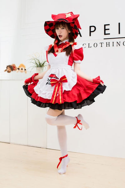 メイド服 アイドル風 コスプレ衣装 ハロウィン仮装